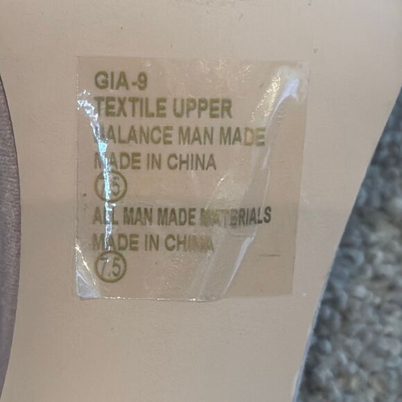 Pink Chase & Chloe Gia Rhinestone Strappy Open Toe Stiletto High Heel Size 9 NEW - Picture 6 of 11